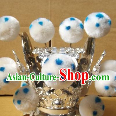 Traditional Chinese Opera Hat Hair Jewelry Hairpieces
