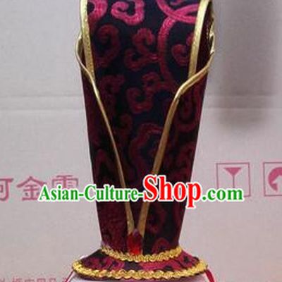 Traditional Chinese Opera Hat Hair Jewelry Hairpieces