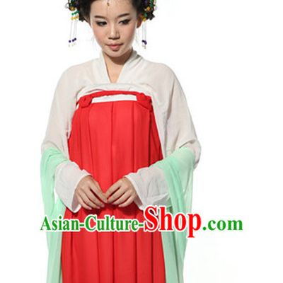 Ancient Chinese Clothing and Hair Jewelry Complete Set for Women