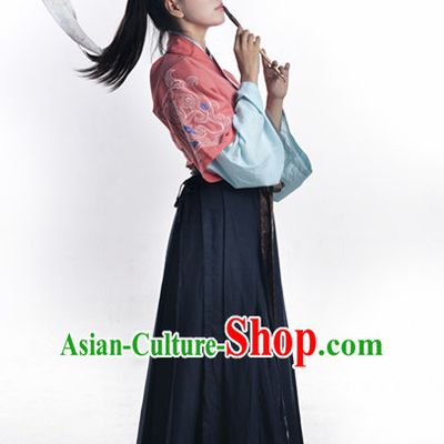 Ancient Chinese Clothing and Hair Jewelry Complete Set for Women