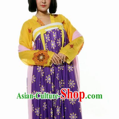 Ancient Chinese Clothing and Hair Jewelry Complete Set for Women
