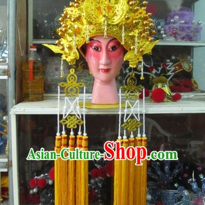 Chinese Headdress Opera Empress Queen Crown for Adults Kids Children Women Girls