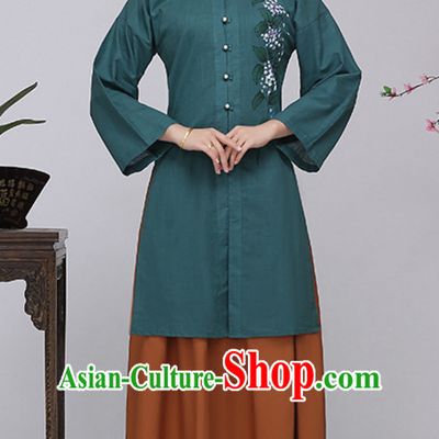 Asian Chinese Long Dresses Hanfu Costume Clothing Chinese Robe Chinese Kimono for Women