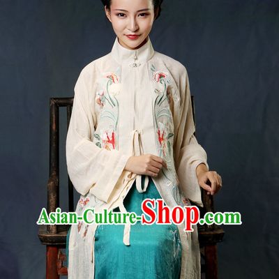 Asian Chinese Tang Dynasty Hanfu Dress Costume Clothing Oriental Dress Chinese Robes Kimono for Women Gilrls Adults Children