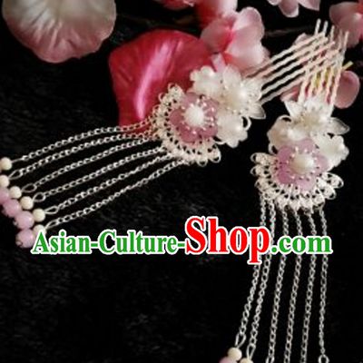 Chinese Ancient Empress Princess Queen Hair Accessories Headdress Hairpin Headwear Jewelry for Women Girls