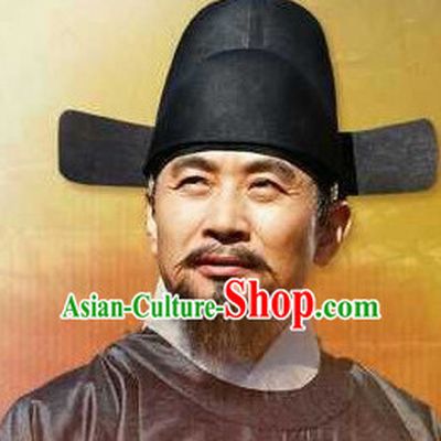 Ancient Asian Chinese Headdress Oriental Headwear Official Hat for Men Boys