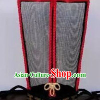 Ancient Asian Chinese Headdress Oriental Headwear Official Swordsman Hat for Men Boys