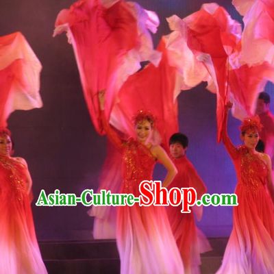Traditional Chinese Flower Petal Dance Dancing Props