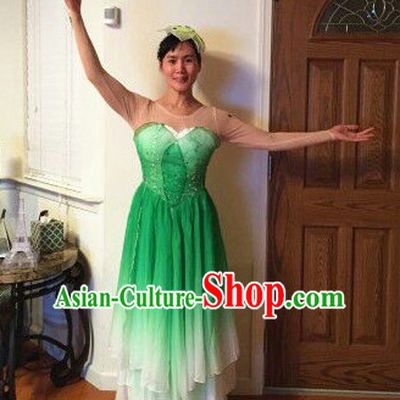 Traditional Jasmine Flower Dance Costumes for Women