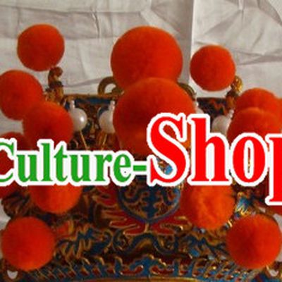 Chinese Beijing Opera Crown Coronet Headpieces Headwear Headdress Hat