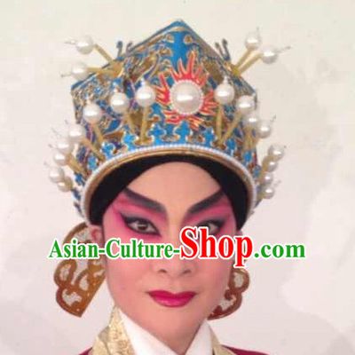 Chinese Beijing Opera Crown Coronet Headpieces Headwear Headdress Hat