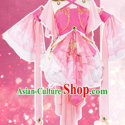 Chinese Superheroine Fairy Cosplay Costumes Complete Set for Women
