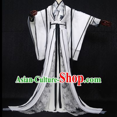 Gorgeous Chinese Fairy Princess Empress Queen Cosplay Costumes Ancient Chinese Clothing Complete Set for Women