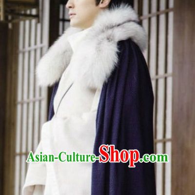 Chinese Traditional Wise Men Long Cape Mantle