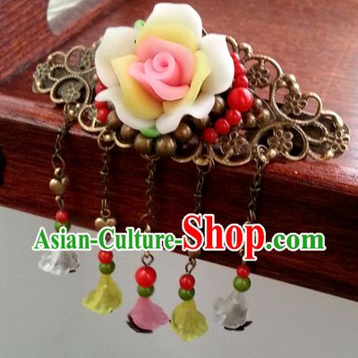 Ancient Chinese Handmade Princess Headdress Hair Jewelry for Women