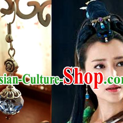 Ancient Chinese Handmade Princess Earrings