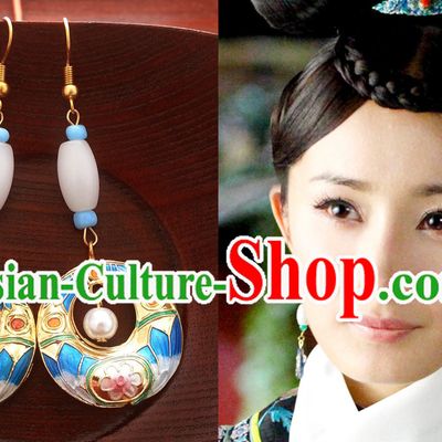 Ancient Chinese Handmade Princess Earrings