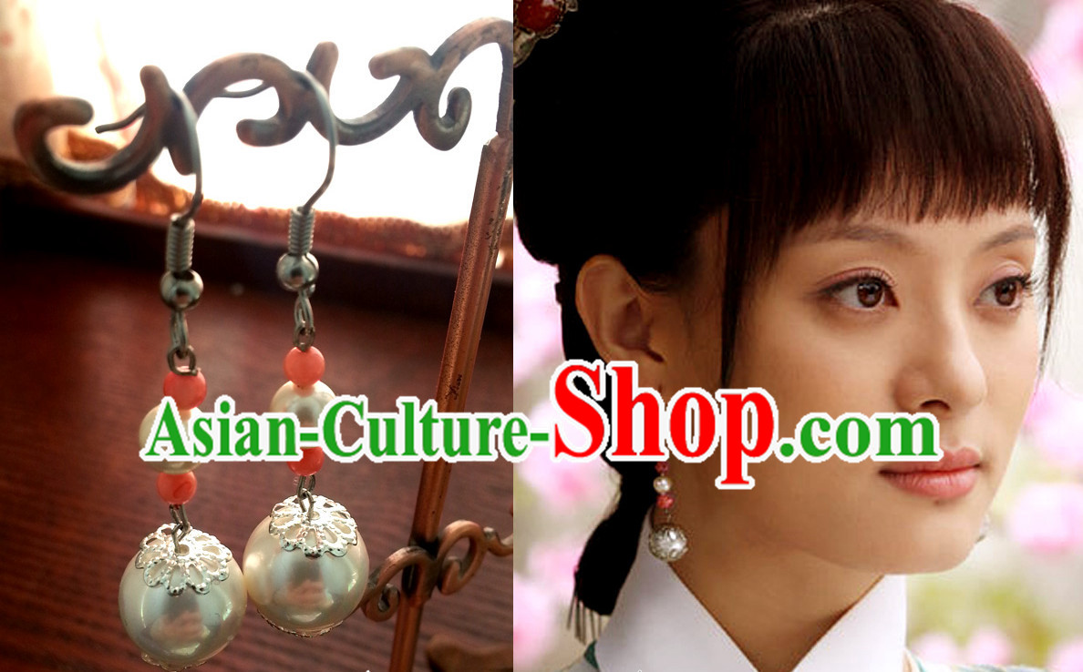 Ancient Chinese Handmade Princess Earrings