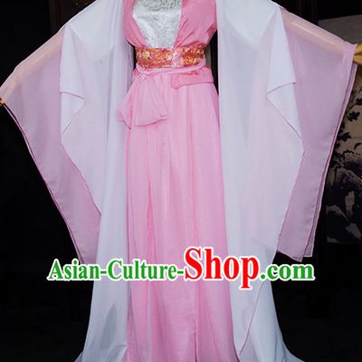 Chinese Traditional Fairy Princess Costumes Complete Set for Girls Women