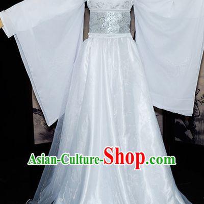 Chinese Traditional Fairy Princess Costumes Complete Set for Girls Women