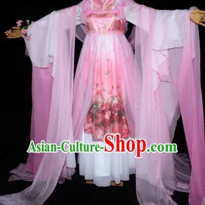 Chinese Traditional Fairy Princess Costumes Complete Set for Girls Women