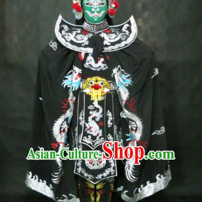 Chinese Bian Lian Mask Changing Costume Complete Set for Men
