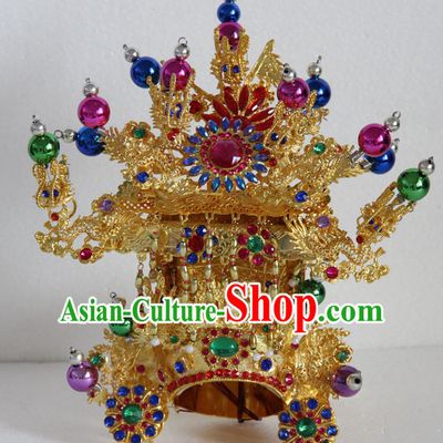 Chinese Traditional Opera Helmet Hat