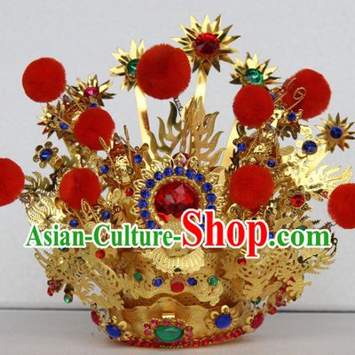 Chinese Traditional Opera Helmet Hat