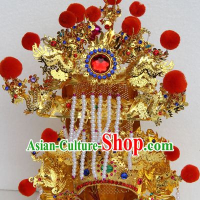 Chinese Traditional Opera Helmet Hat
