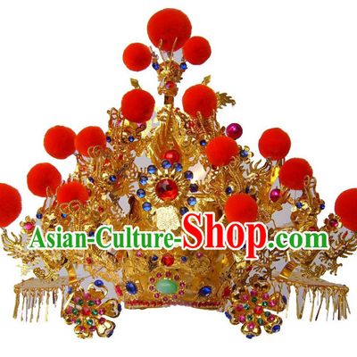 Chinese Traditional Opera Helmet Hat