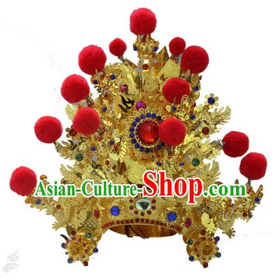 Chinese Traditional Opera Helmet Hat
