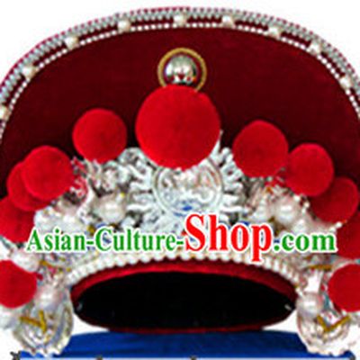 Chinese Traditional Bian Lian Mask Change Hat Helmet