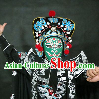 Chinese Traditional Bian Lian Mask Change Hat Helmet