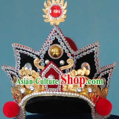 Chinese Traditional Bian Lian Mask Change Hat Helmet