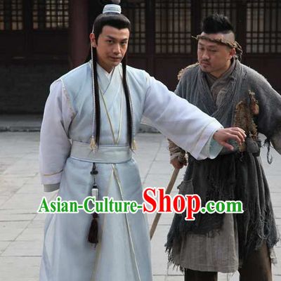 Chu Liuxiang Classic Hong Kong Cantonese Drama Costume Complete Set for Men