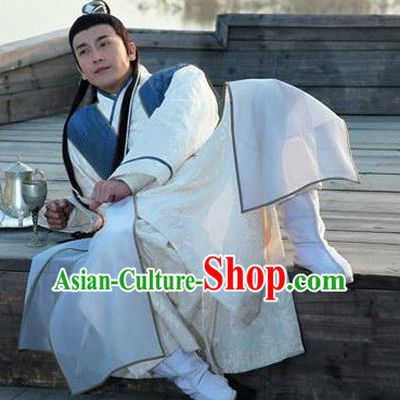 Chu Liuxiang Classic Hong Kong Cantonese Drama Costume Complete Set for Men