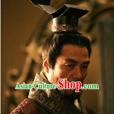 Chinese Qin Dynasty Male Hairstyles Chancellor Coronet for Men