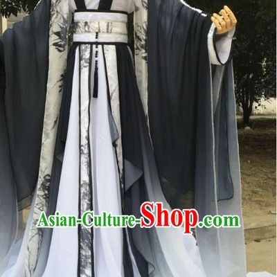 Gorgeous Chinese Fairy Princess Empress Queen Cosplay Costumes Ancient Chinese Clothing Complete Set for Women