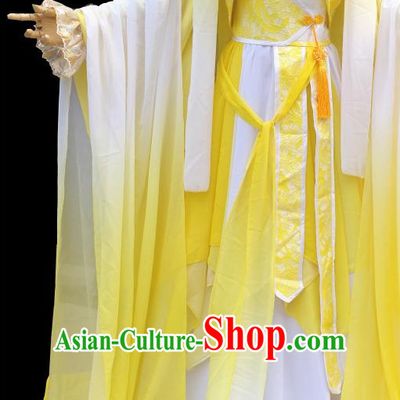 Gorgeous Chinese Fairy Princess Empress Queen Cosplay Costumes Ancient Chinese Clothing Complete Set for Women