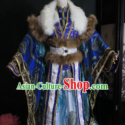 Gorgeous Chinese Emperor Prince Costumes Ancient Chinese Clothing Complete Set for Men