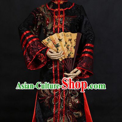 Gorgeous Chinese Emperor Prince Costumes Ancient Chinese Clothing Complete Set for Men