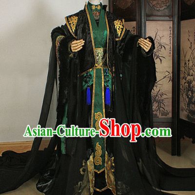 Gorgeous Chinese Emperor Prince Costumes Ancient Chinese Clothing Complete Set for Men