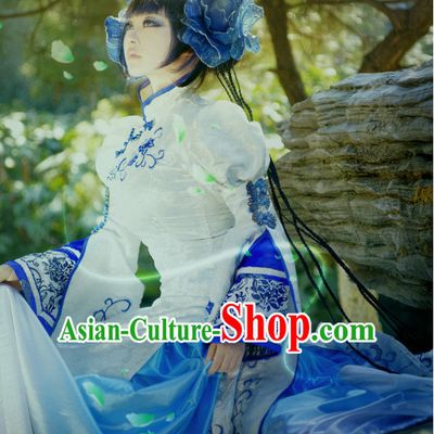 Gorgeous Chinese Princess Empress Costumes Ancient Chinese Clothing Complete Set for Men
