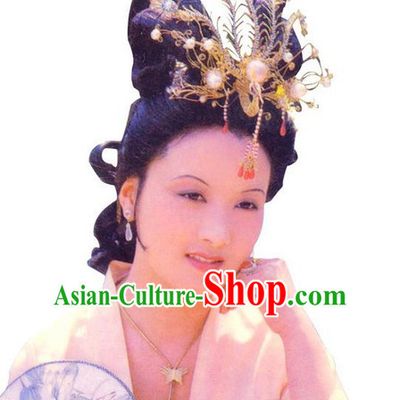 Dream of Red Chamber Wang Xifeng Royal Noblewoman Big Phoenix Hair Accessories for Women or Girls