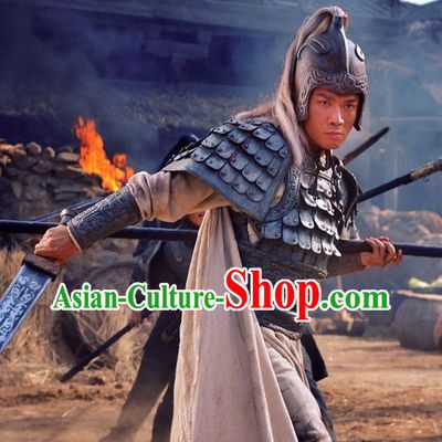 Asian Ancient Chinese Superhero Zhao Zilong Warrior Body Armor for Sale Complete Set for Men or Boys