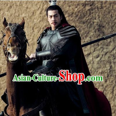 Asian Ancient Chinese Superhero Lv Bu Warrior Body Armor Costume for Sale Complete Set for Men or Boys