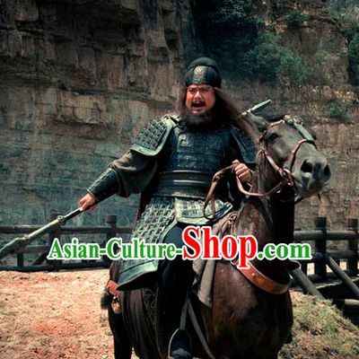 Asian Ancient Chinese Superhero Guan Yu Warrior Body Armor for Sale Complete Set for Men or Boys