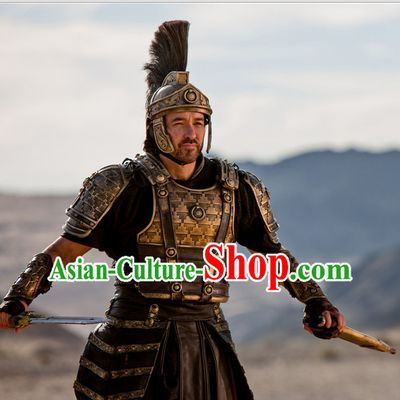 Asian Greek Body Armor Costumes and Coronet Complete Set