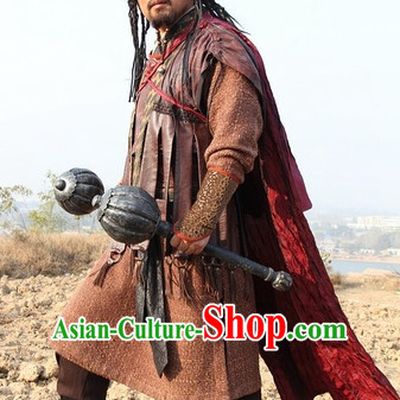 Ancient Chinese Traditional Kung Fu Master National Hanfu Dress Costumes Clothes Ancient China Clothing for Men or Boys