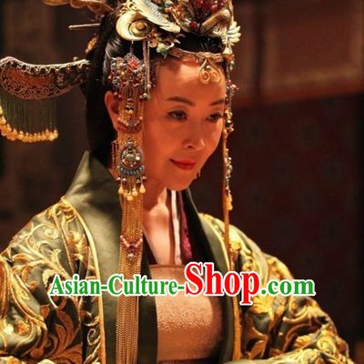 Ancient Chinese Traditional Style Empress Hair Accessories for Women Girls